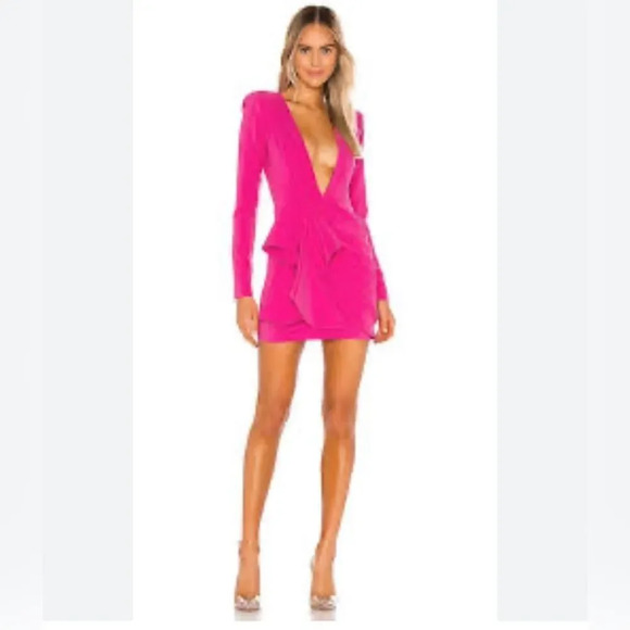 Betsey Adam dress.Sexy hot pink.Tags still on